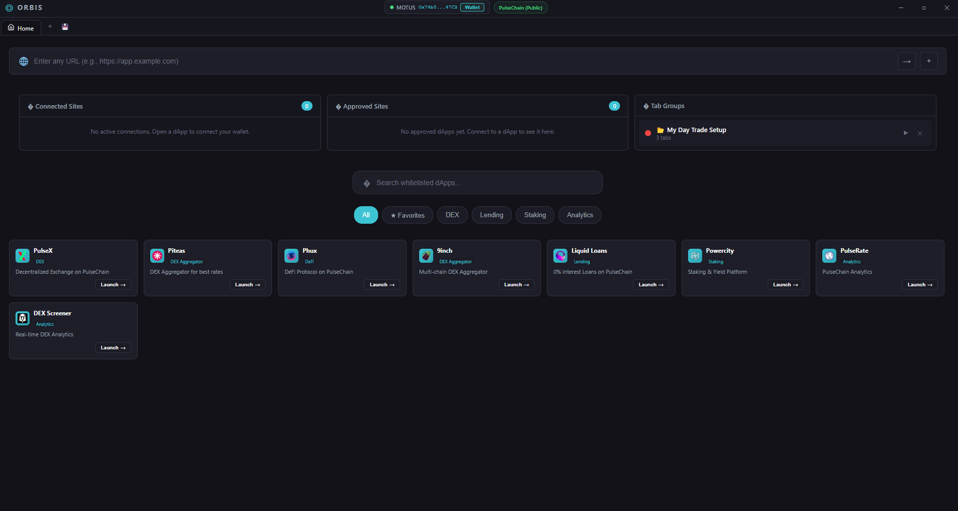 ORBIS interface preview